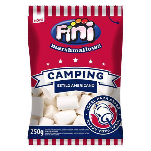 Marshmallows Camping ao Estilo Americano 250g - Fini