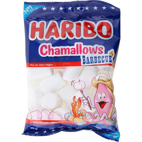Marshmallows Chamallows Barbecue 80g - Haribo