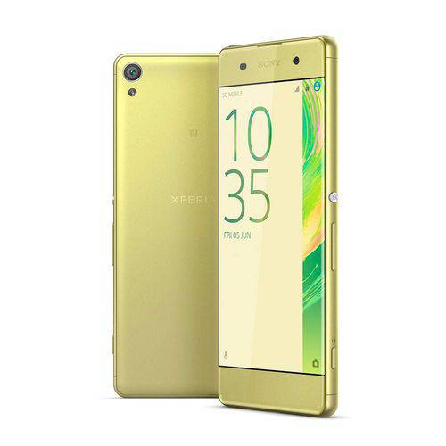 Martphone Sony Xperia Xa Lime, Dual Chip, Tela de 5"hd, 4g, Android 6.0, 13mp + Frontal 8 Mp, 2g