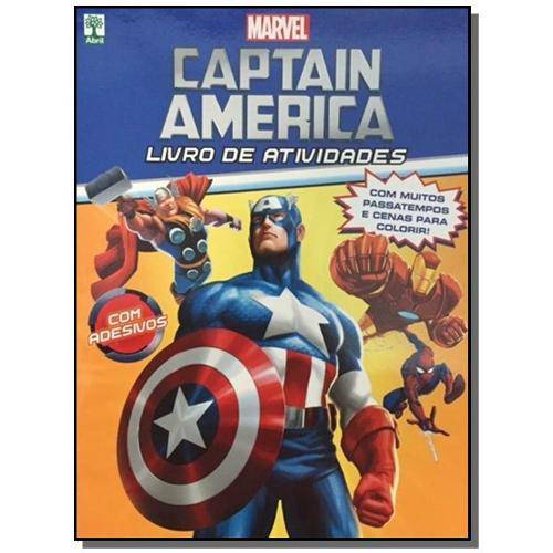 Marvel Captain America - Livro de Atividades ( Gra