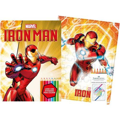 Marvel Kit Diversão- Ironman