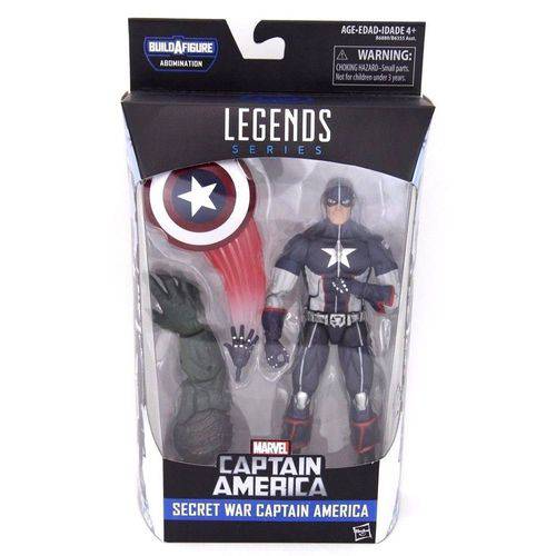 Marvel Legends - Capitão América Articulado - Hasbro B6880