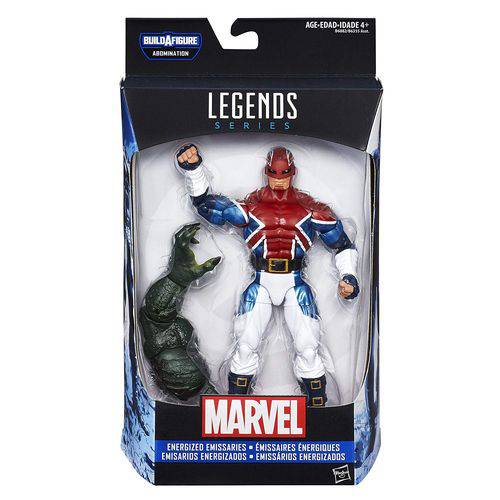 Marvel Legends - Captain Britain Articulado - Hasbro B6882