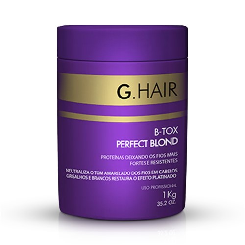 Máscara B-TOX Perfect Blond G.Hair 1000G