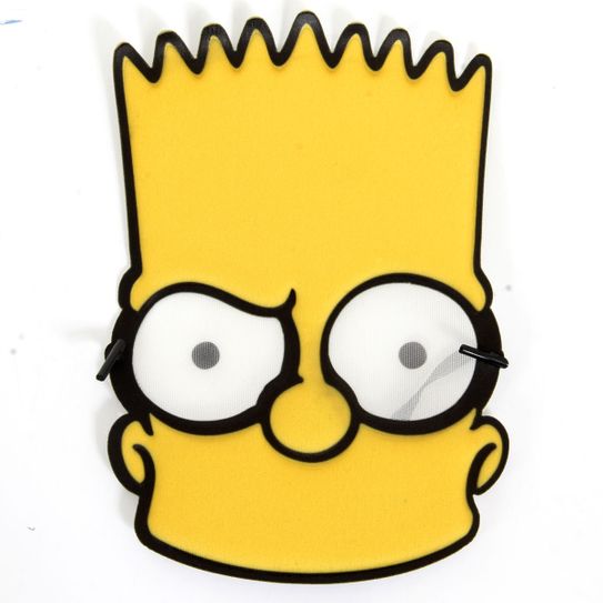 Máscara Bart - os Simpsons