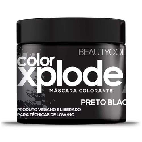 Máscara Beauty Color Xplode Preto Blackout 300g