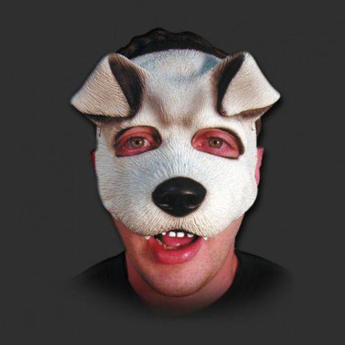 Máscara Cachorro Fantasia Carnaval Cosplay Látex Spook
