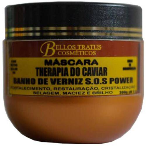 Máscara Caviar Banho de Verniz - Bellos Tratus - 300gr