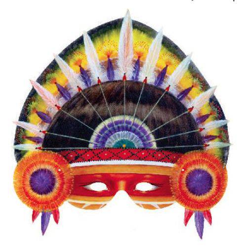 Máscara de Carnaval Índio