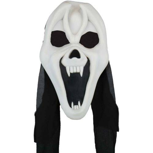 Máscara de Halloween Adulto Masculino Fantasma com Capuz