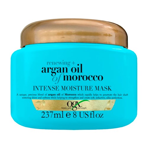 Máscara de Hidratação Intensa Ogx Argan Oil Of Morocco 237ml