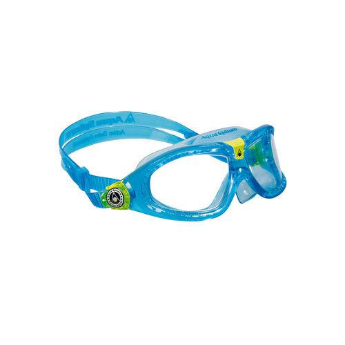 Máscara de Natação Aqua Sphere Seal Kid 2 / Azul-Transparente