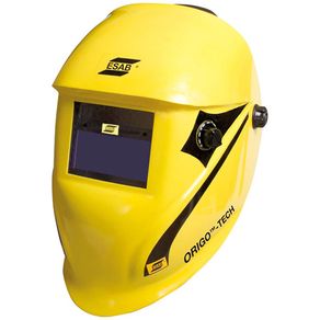 Máscara de Solda C/escurecimento Automático - Origotech Amarela - Esab