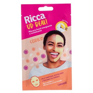 Máscara Facial Energizante Ricca - Up Real! 1 Un