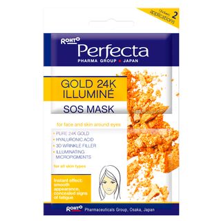 Máscara Facial Perfecta - Gold 24K Illuminé 1 Un