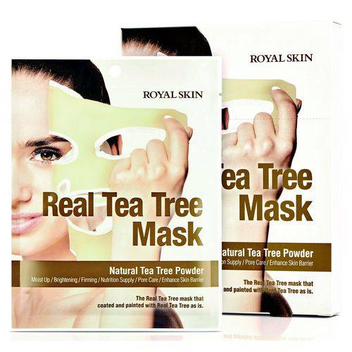 Máscara Facial Royal Skin Real Tea Tree