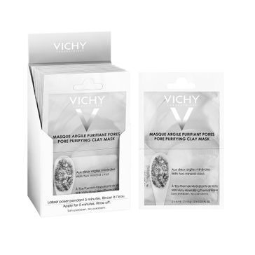 Máscara Facial Vichy Mineral Duo Argila 2 Saches de 6ml
