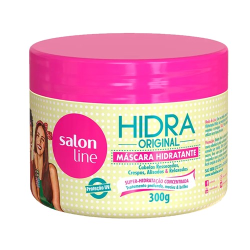 Máscara Hidratante Salon Line Original Hidra 300g