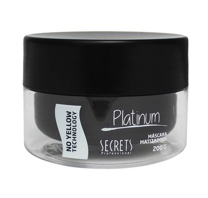 Máscara Matizadora Platinum 200g - Secrets Professional