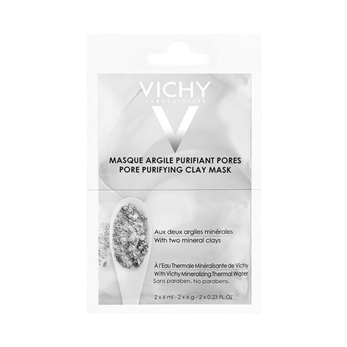 Máscara Mineral Vichy de Argila Purificante Sachê com 2 Unidades de 6ml Cada