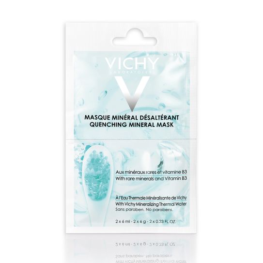 Máscara Mineral Vichy Reequilibrante Sachê 6g com 2 Unidades