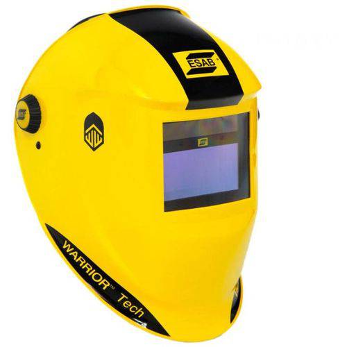 Máscara para Solda Automatica com Regulador Amarela ESAB
