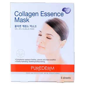 Máscara Purederm Collagen Essence Anti-Idade (5 Unidades) 5x25ml