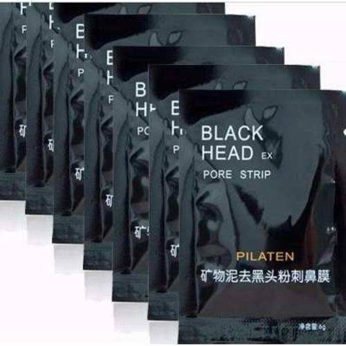 Mascara Removedora de Cravos Hidratante Colageno Peeling Black Head - 10 Uni