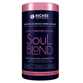 Máscara Richée Professional Soul Blond Repositor de Massa Matizadora 1000g