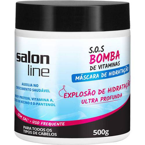 Máscara S.o.s Bomba Vitaminas 500g - Salon Line