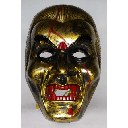 Máscara Samurai Dourada