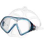 Máscara Speedo para Mergulho Belize Kit Adulto 813 Azul Translúcido