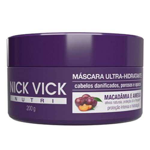 Mascara Ultra Hidratante Nick Vick Nutri 200g