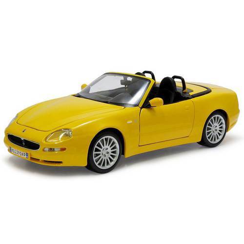 Maserati Spyder Maisto 1:18 Amarelo
