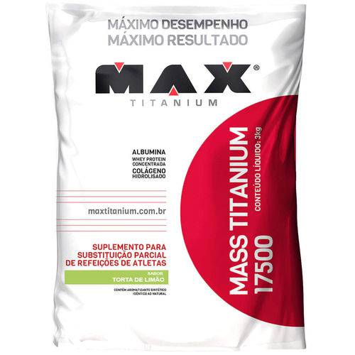 Mass Titanium 3kg Torta de Limão - Max Titanium