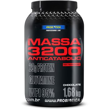 Massa 3200 Anticatabolic 1,68KG Chocolate - Probiotica