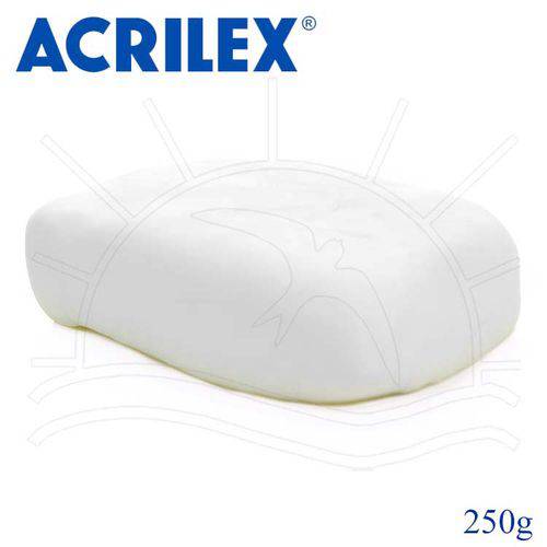 Massa de Biscuit Acrilex Branco 250g