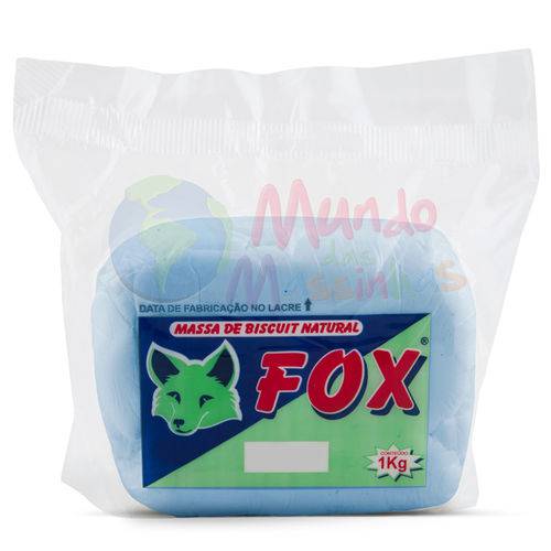 Massa de Biscuit Fox Azul Caribe 1kg
