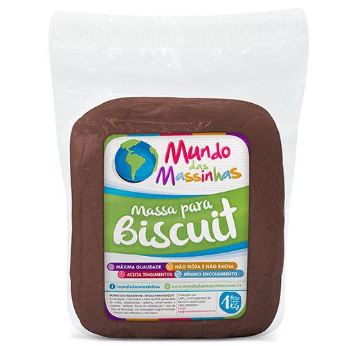 Massa de Biscuit Mundo das Massinhas Chocolate 1kg