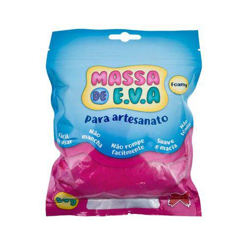 Massa de EVA para Artesanato 50g - Pink