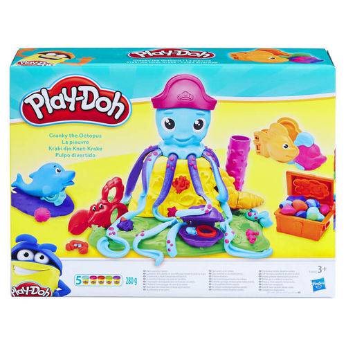 Massa de Modelar Play-doh Conjunto Polvo Divertido - Hasbro