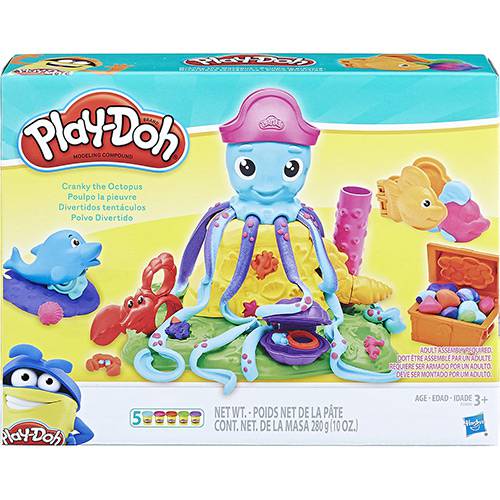 Massa de Modelar Play-Doh Conjunto Polvo Divertido - Hasbro