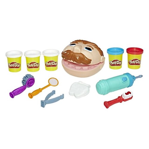 Massa de Modelar Play-Doh Dentista B5520 Hasbro Colorido