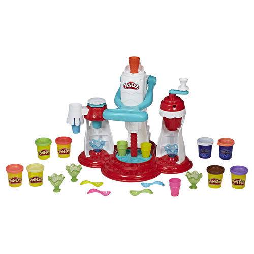 Massa de Modelar - Play-doh - Kitchen Creations - Super Máquina de Sorvete - Hasbro