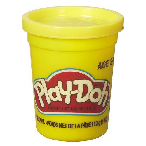 Massa de Modelar - Play-Doh - Potes Individuais 110 Grs - Amarelo - Hasbro