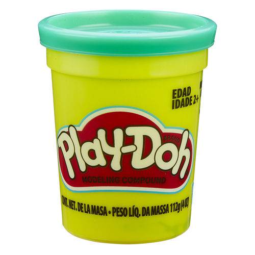 Massa de Modelar - Play-doh - Potes Individuais 110 Grs - Azul Piscina - Hasbro