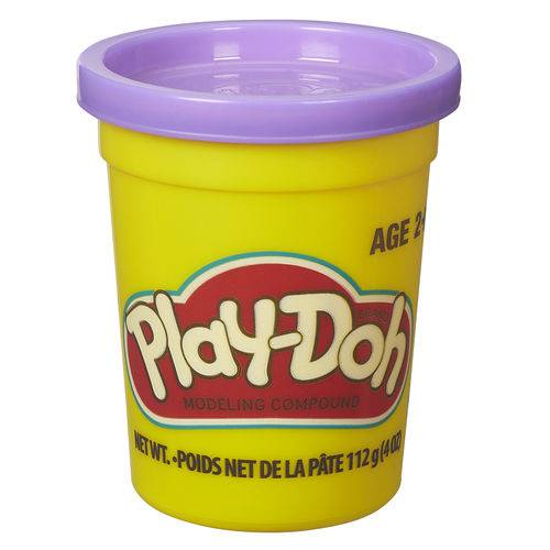 Massa de Modelar - Play-Doh - Potes Individuais 110 Grs - Roxo - Hasbro Bivolt