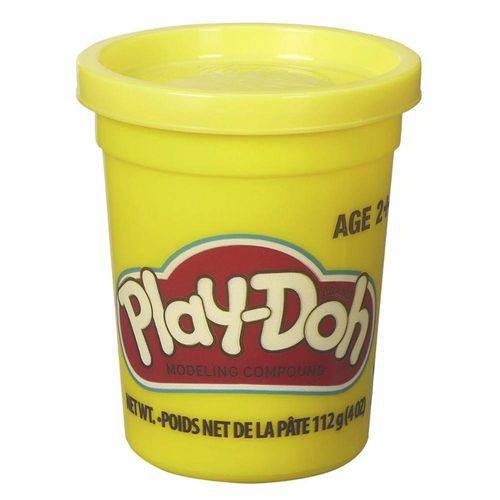 Massa de Modelar - Play-Doh - Potes Individuais 112g - Amarelo - Hasbro - B7412/B6756