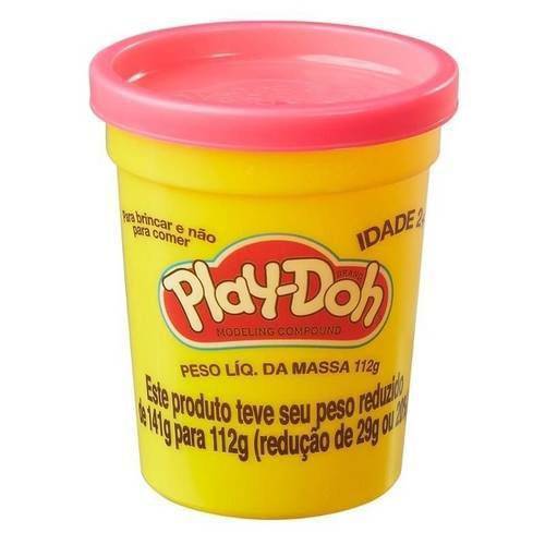 Massa de Modelar - Play-Doh - Potes Individuais 112g - Vermelho Rubi - Hasbro - B8176/B6756