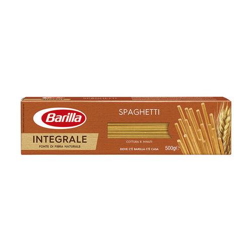 Massa Grano Duro Spaghetti Integral Barilla 500 G
